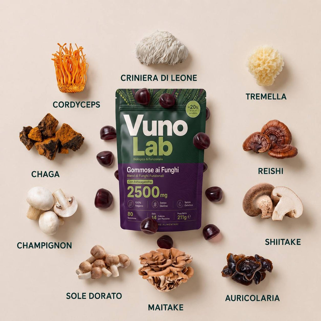 VunoLab™ Gummies ai Funghi Funzionali